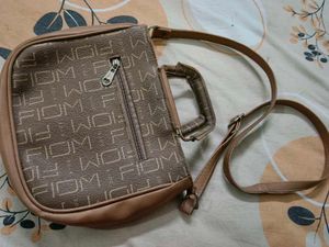 Brown Monogram Crossbody Bag