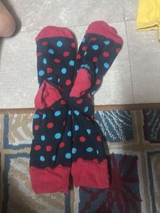 Fun Polka Dot Socks - Set of 5 Pairs
