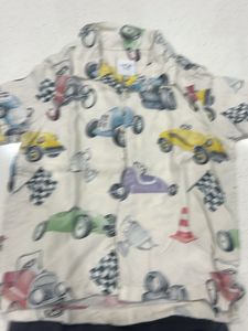 Kids Hop Car Print Shirt &amp; H&amp;M Jogger Set