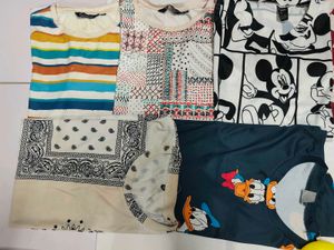 5 pieces woman T-shirt