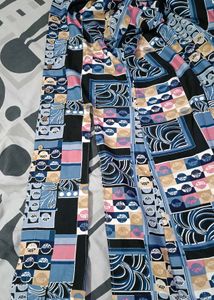 Vibrant Geometric Print Kurta Set