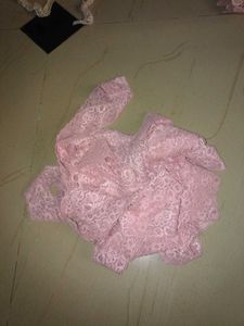 Pink soft  Lace