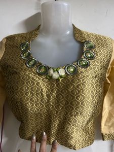 Stylish Embellished Ethnic Blouse