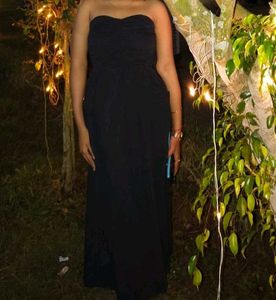 midi tube black dress
