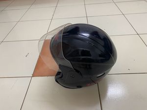 Helmet With Wind Protection