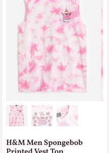 Pink Tie-Dye Patrick Star T-Shirt