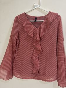 Pink Formal Yet Classy Top