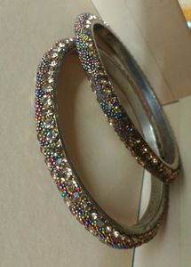 Embellished Bangle Pair