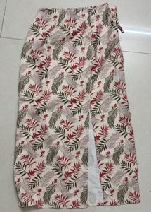 Women front slit Maui & Sons Floral Shorts