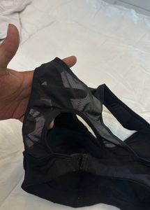 Puma Black Sports Bra