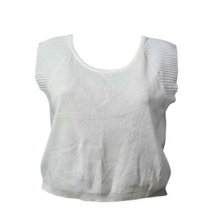 Chic Ribbed Sleeveless Top