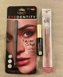 Kajal,Mascara & lip liner combo