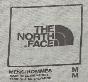 Authentic The North Face Logo Tee | White | Size M