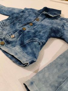 Stylish Denim Jacket - Button Down