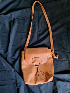 Tan Colour Sling Bag
