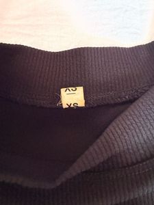 Black Sleeveless Wrap Top