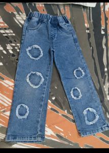 Girl's Ripped Jeans, tops combo for pooja