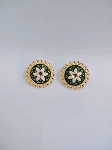 Meenakari Earring Tops For Girls/Women