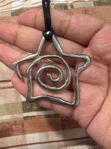 Unique Spiral Pendant Necklace