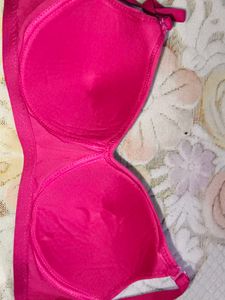 Comfortable Padded Red Bra