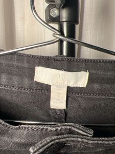 H&amp;M black denim skinny jeans