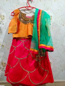 Vibrant Party Wear Lehenga Choli