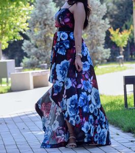 Floral Print Maxi Dress