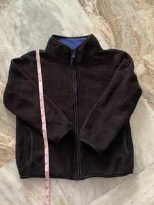 Cozy Black Fleece Jacket