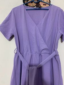 Max Lilac Midi Dress
