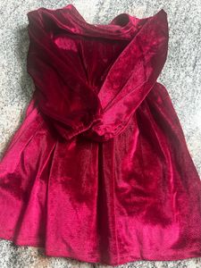 brand new Velvet Wrap frock