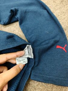Puma Mock Neck Long Sleeve Top