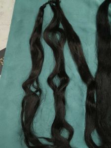 Dark Brown and Black artificial Hair Braids