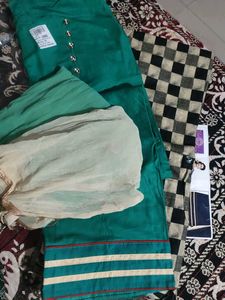 Elegant Green Kurta Set with Dupatta