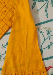beautiful yellow colour suit medium size