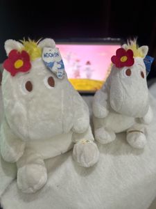 Moomin Plush Toy Set with tag