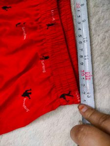 Men's Red Printed Boxer Shorts ♥️♥️♥️