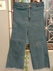 Women Jeans Straight Wide Leg