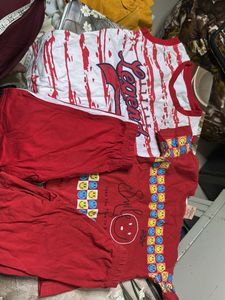 Cute Red Smiley Face & Legend Outfit
