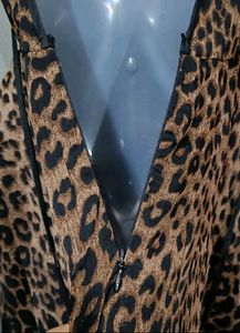 Stylish Chic Leopard Print Mini Dress