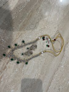 Ad Emerald Necklace Set