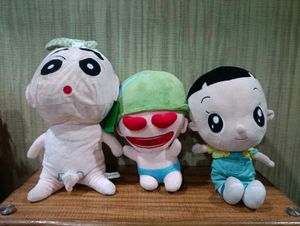 Cute Plush Doll Set