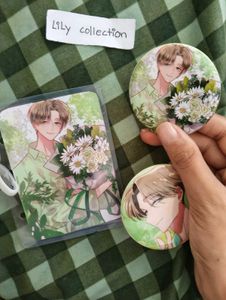 keito tachibana badges, photo card | anime manga