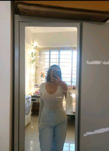 Sheer Bell Sleeve Top