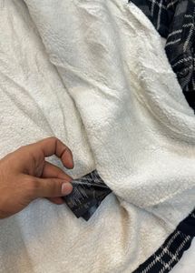 H&amp;M Men's Plaid Flannel Shirt Jacket