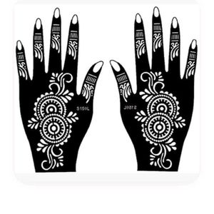 Henna Tattoo Stencil