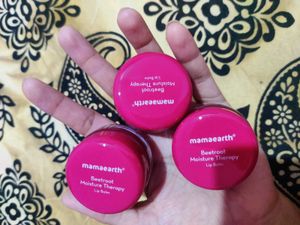 Mamaearth Beetroot Lip Balm - 3 Pack