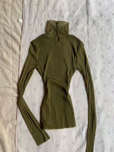 Sparkly Turtleneck Top