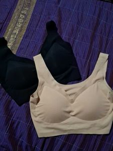 UNUSED Comfortable Seamless Bras (2-Pack)