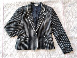 Women's Polka Dot Blazer