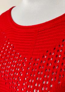 Red Hot Crochet Knitted Sweater🇸‌🇦‌🇱‌🇪24hrs